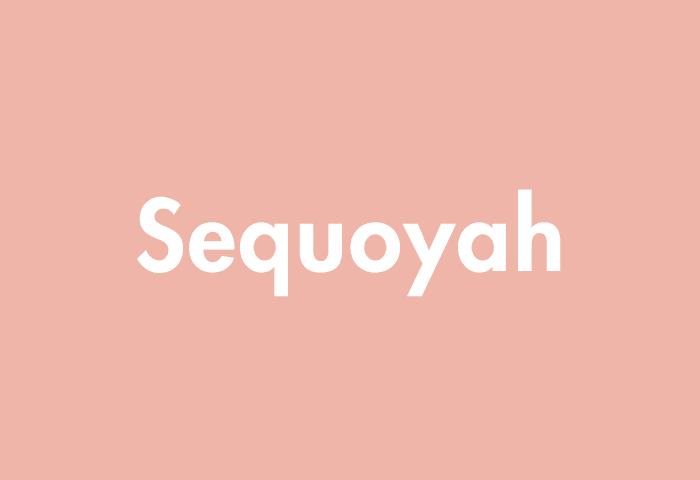 Sequoyah meaning