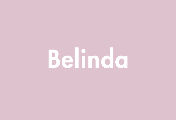 Belinda meaning