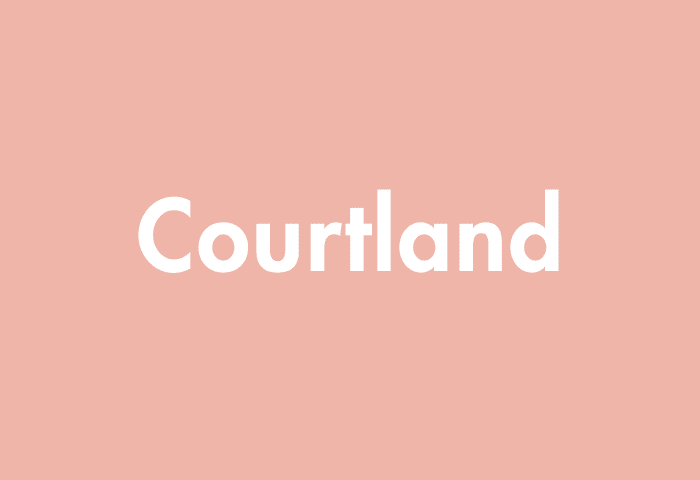 Courtland meaning