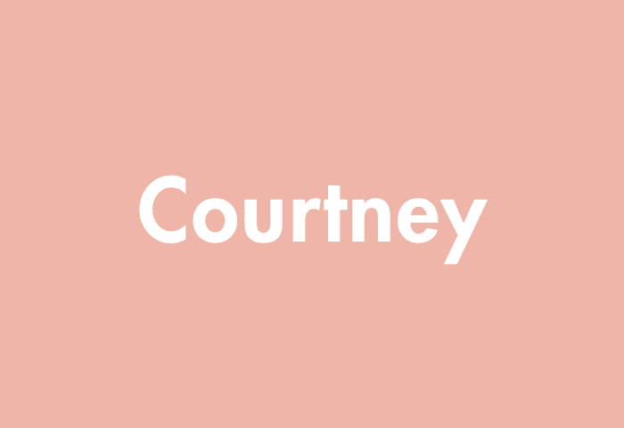 Courtney meaning