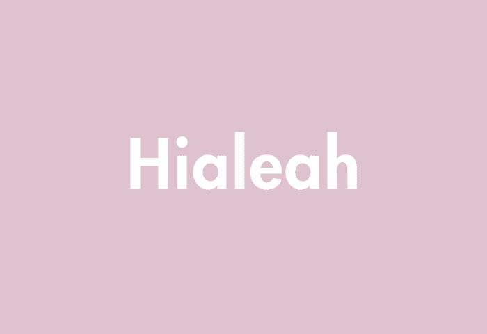 Hialeah meaning