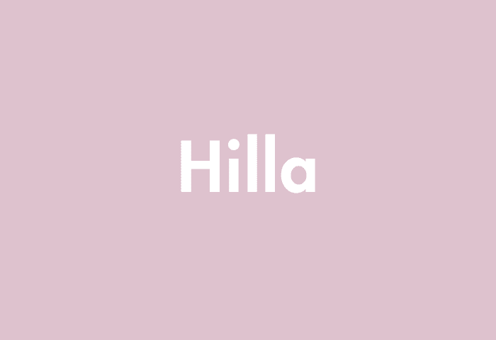Hilla meaning