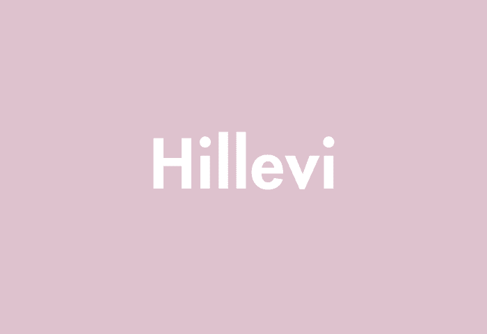 Hillevi meaning
