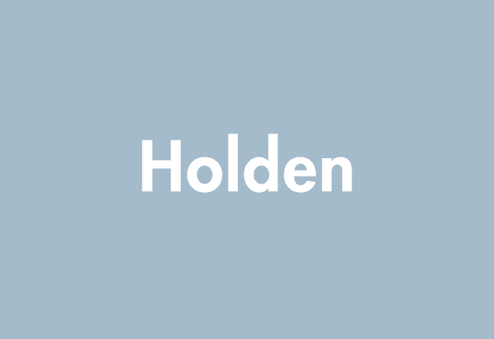 Holden meaning