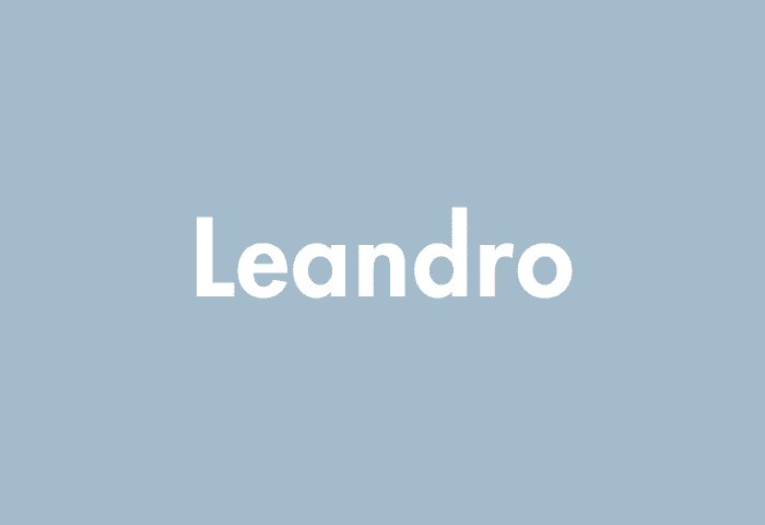Leandro meaning