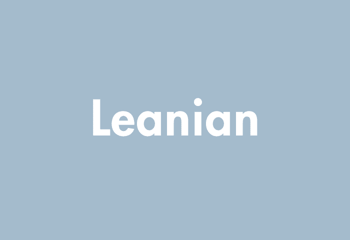 Leanian meaning