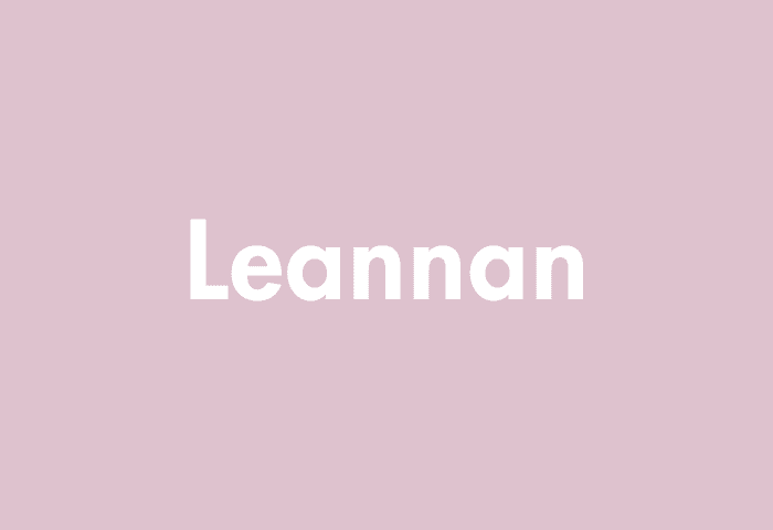 Leannan meaning