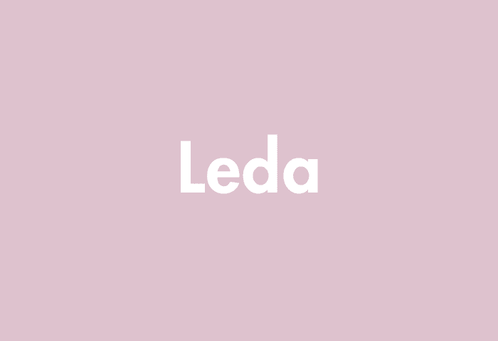 Leda meaning