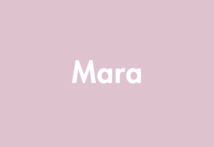 Mara meaning