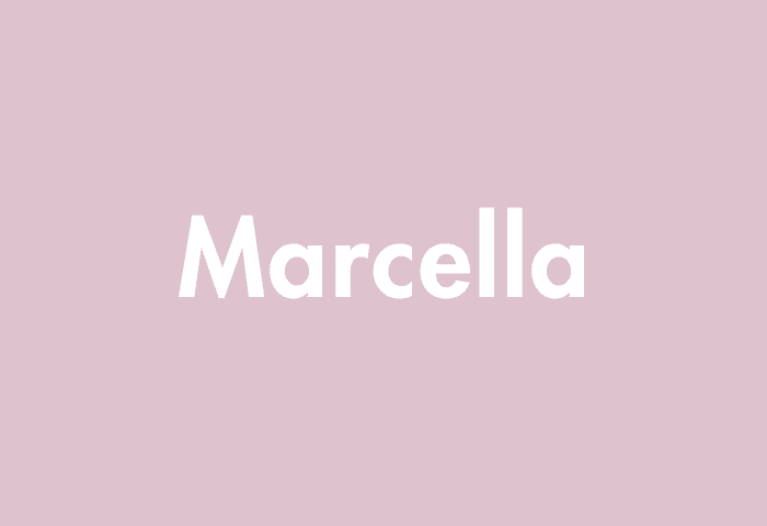 Marcella meaning