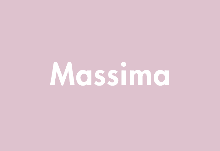 Massima meaning