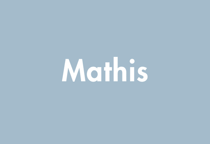 Mathis meaning