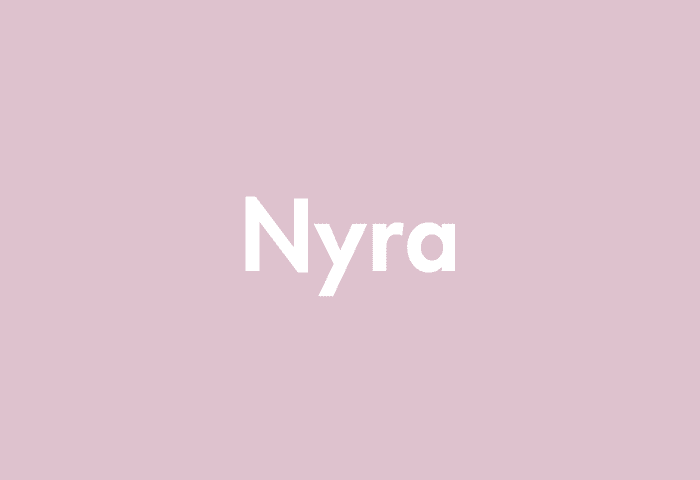Nyra meaning