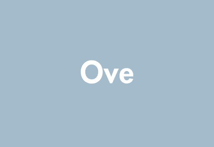 Ove meaning