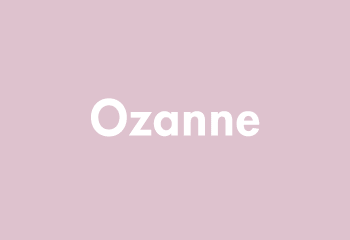 Ozanne meaning