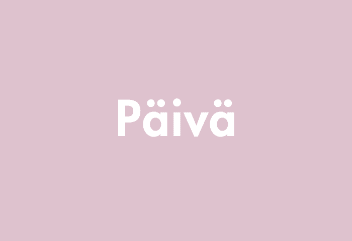 Päivä meaning