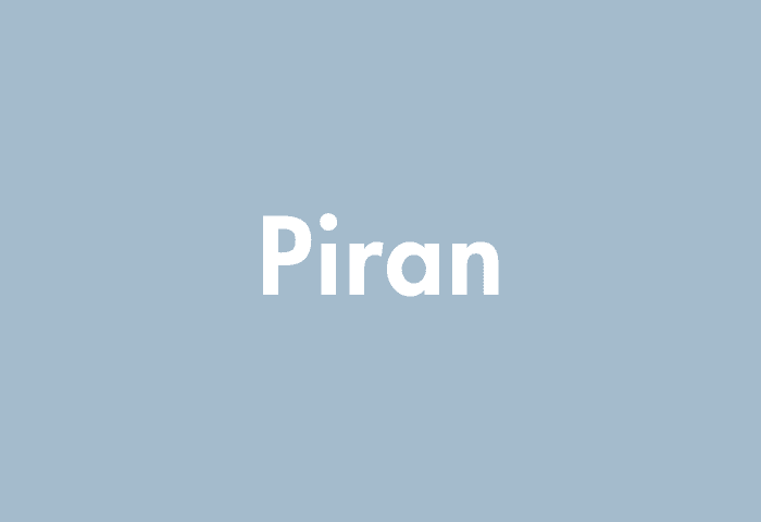 Piran meaning