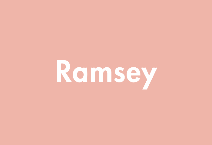 Ramsey meaning