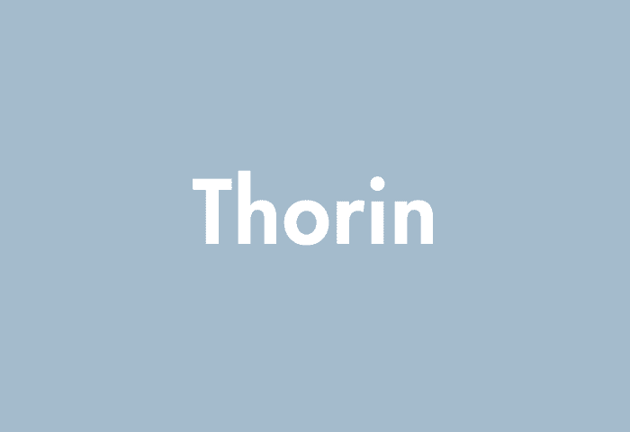 Thorin meaning