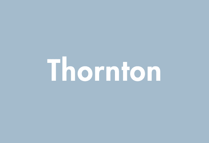 Thornton meaning