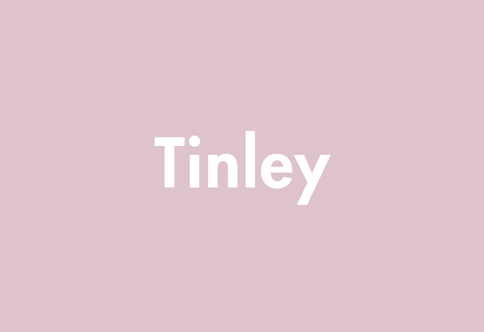 Tinley meaning
