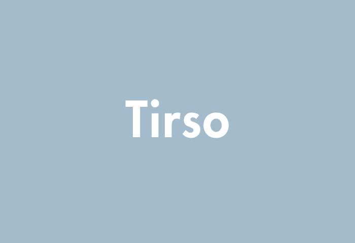 Tirso meaning