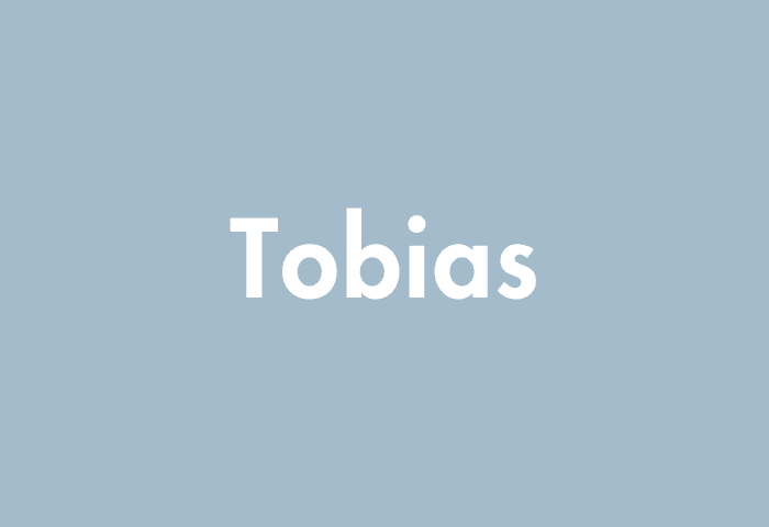 Tobias meaning