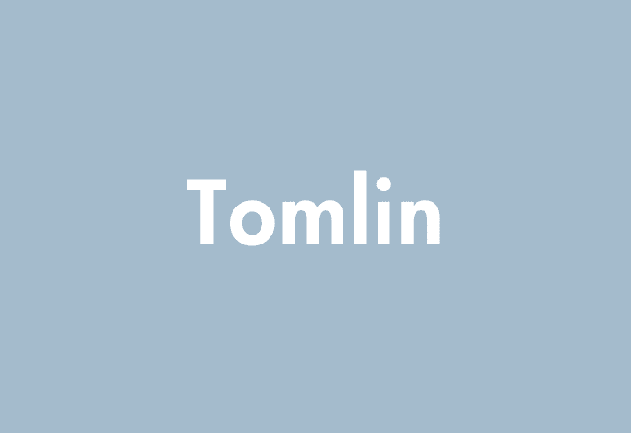 Tomlin meaning