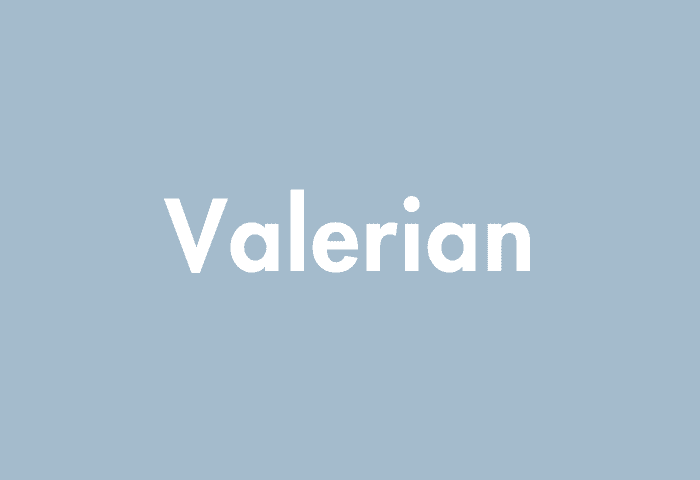 Valerian meaning