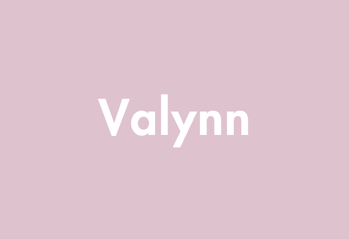 Valynn meaning