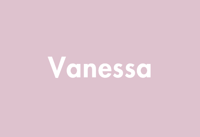 Vanessa meaning