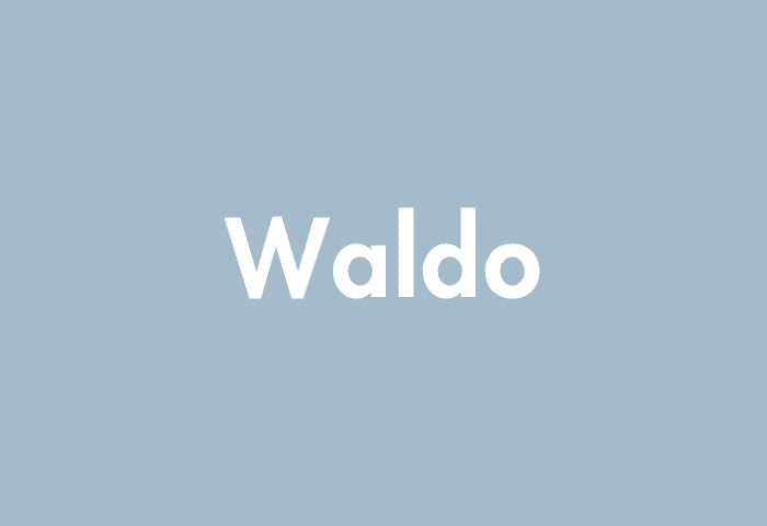 Waldo meaning
