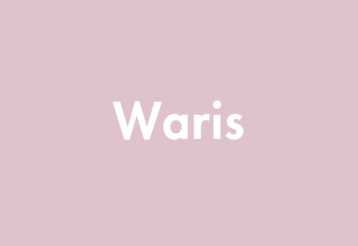 Waris meaning