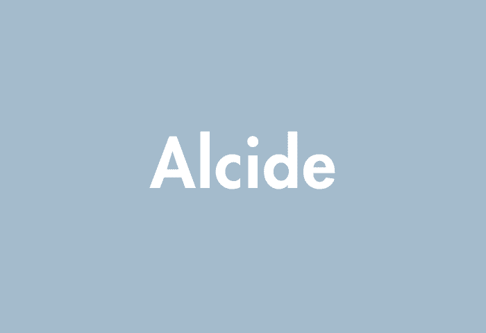 Alcide meaning