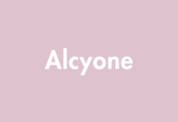 Alcyone meaning