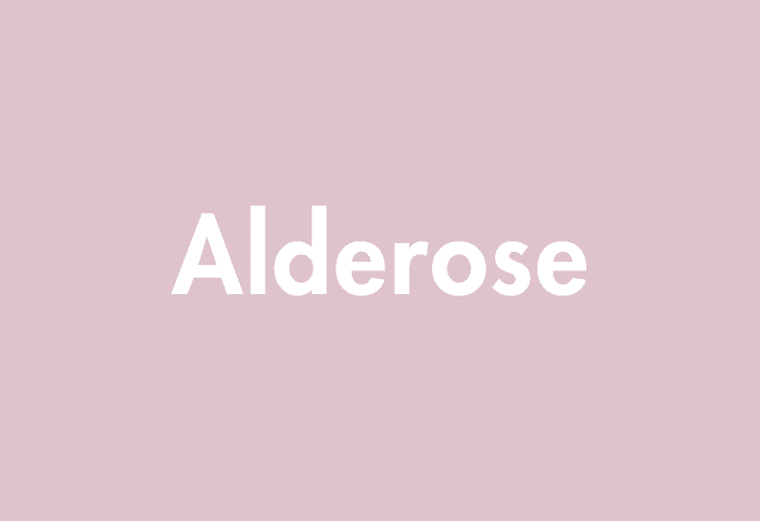 Alderose meaning