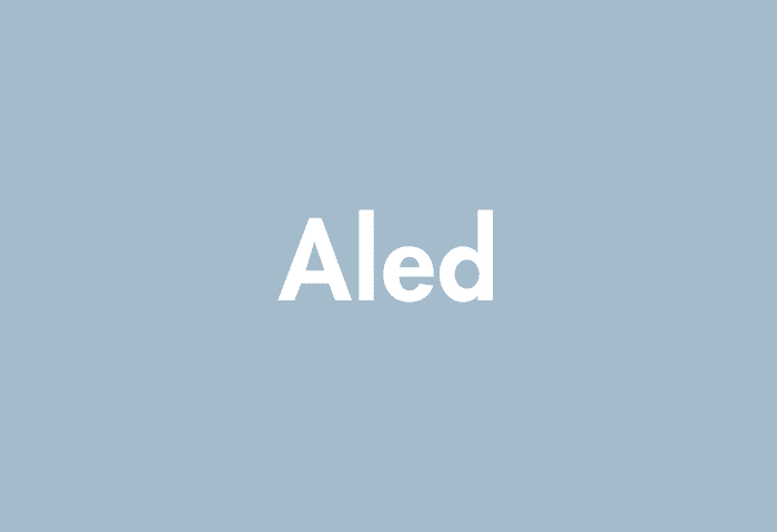 Aled meaning
