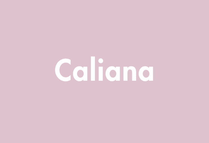 Caliana meaning