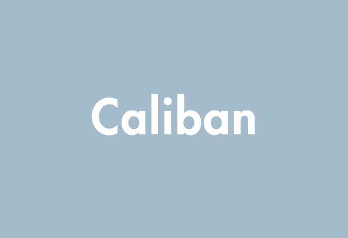Caliban meaning
