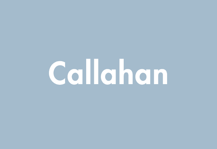 Callahan meaning
