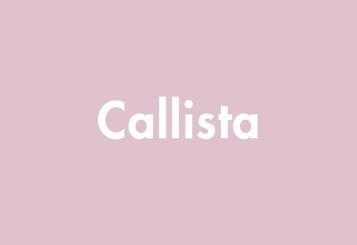 Callista meaning