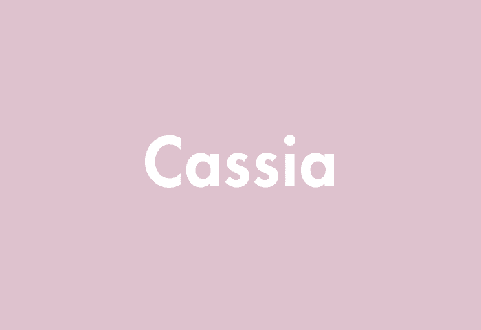 Cassia meaning