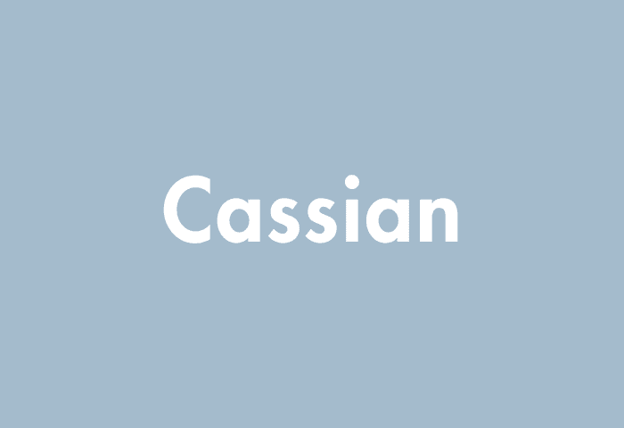 Cassian meaning