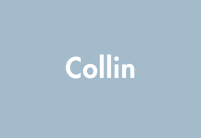 Collin meaning
