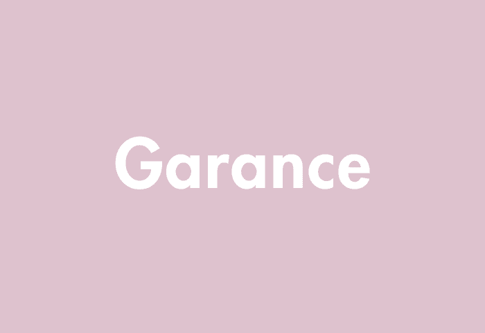 Garance meaning