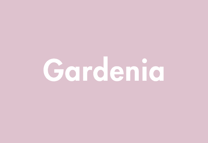 Gardenia meaning