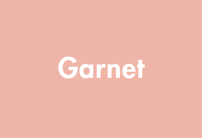 Garnet meaning