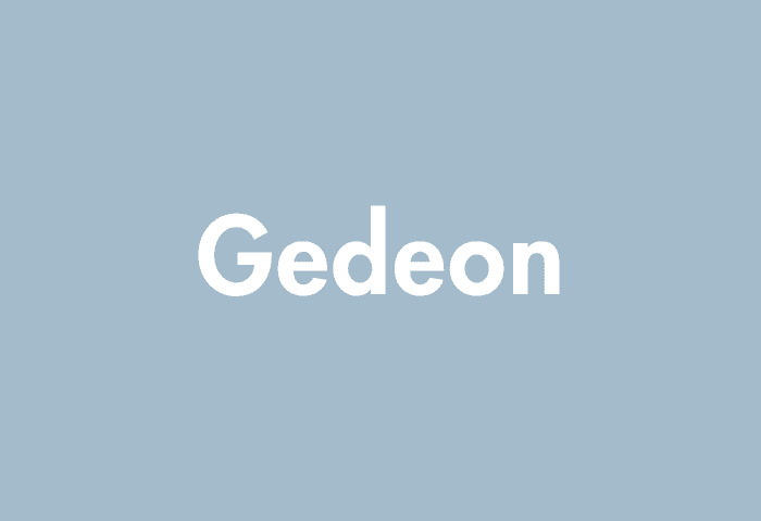 Gedeon meaning