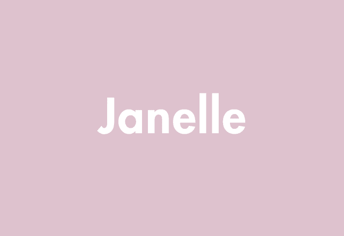 Janelle meaning