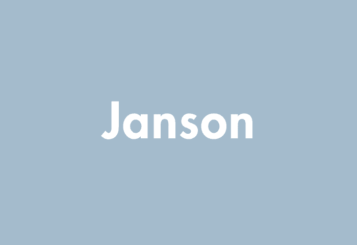 Janson meaning